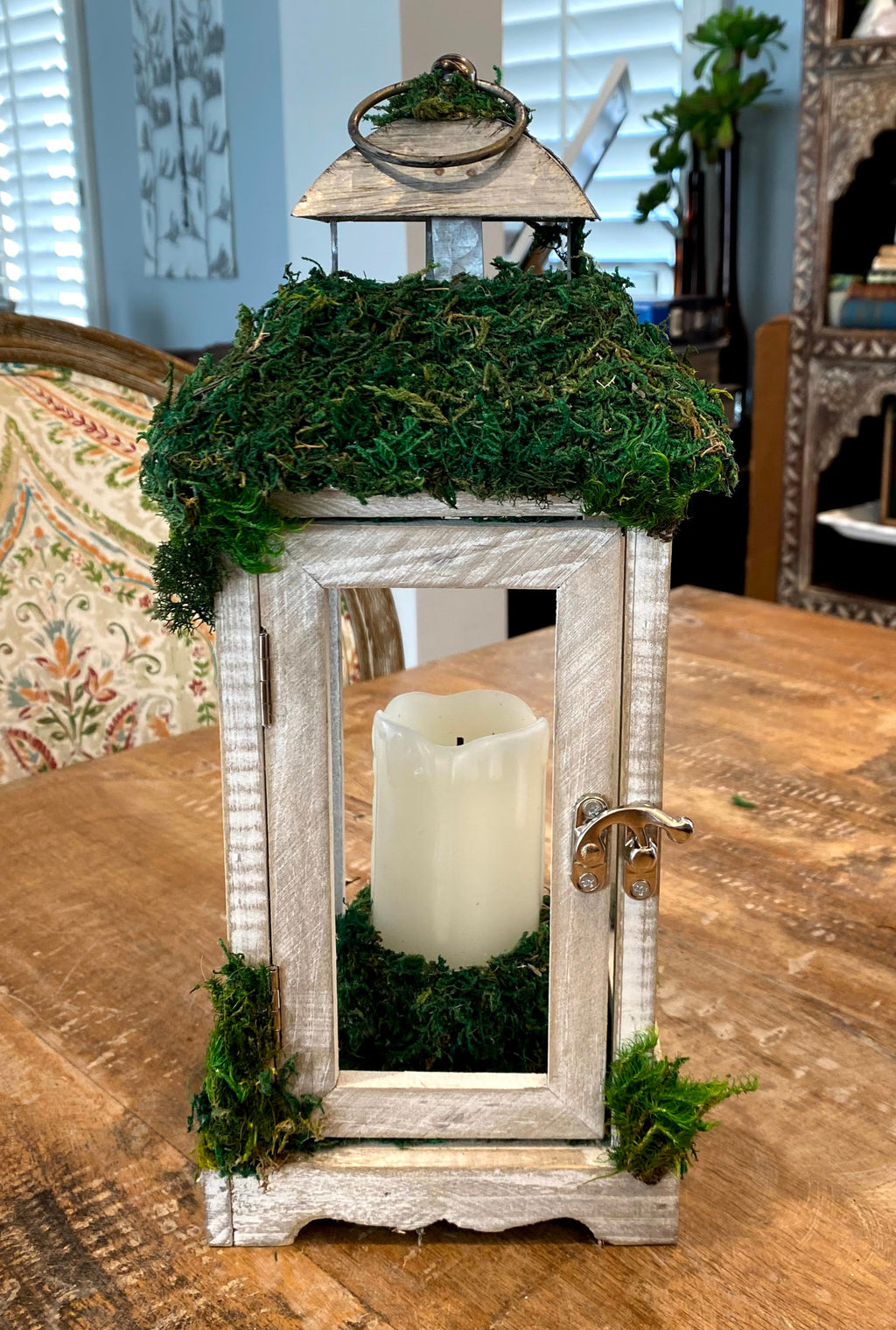 Green Moss Lantern